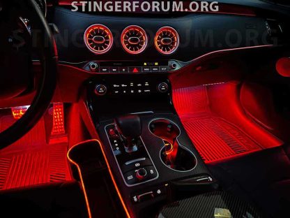 LED Ambient Air Vents Kit RGB Multiple Colors - Image 7
