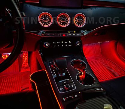 LED Ambient Air Vents Kit RGB Multiple Colors