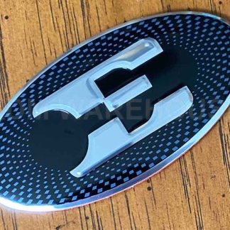 The Ultimate E Steering Wheel Emblem