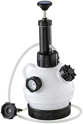ARES 70921-2-Liter Manual Brake Fluid Pressure Bleeder - Makes Brake Fluid Changes Quick and Easy - Easy One Person Manual Pump Operation ARES 70921-2-Liter Manual Brake Fluid Pressure Bleeder - Makes Brake Fluid Changes Quick and Easy - Easy One Person Manual Pump Operation